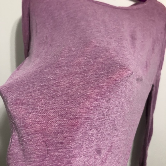 Purple Long Sleeve Under Armour Tee - Picture 6 of 12